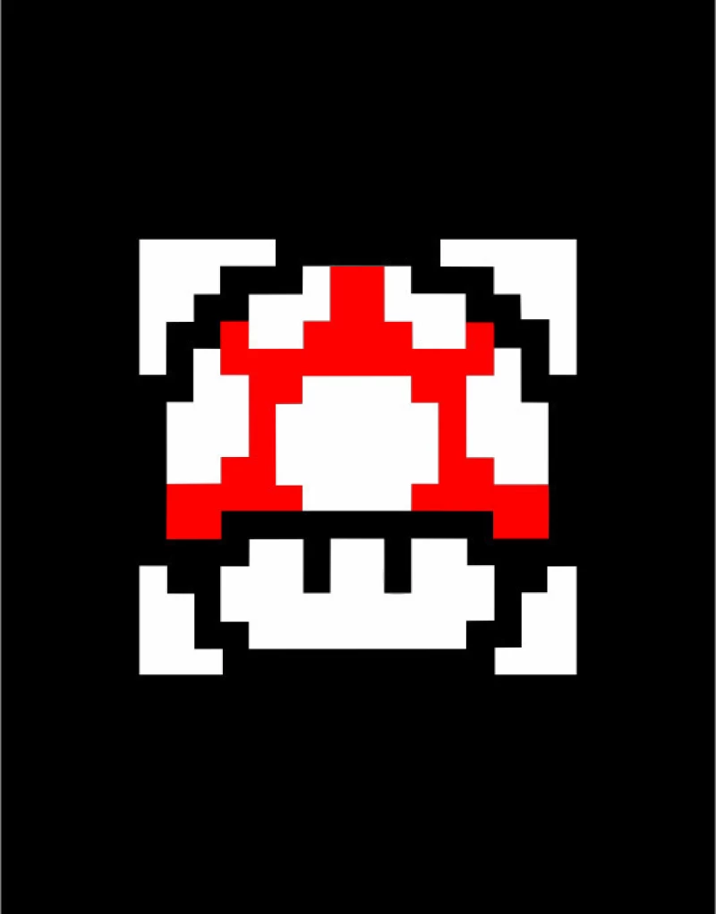 Super Mario Mushroom T-shirt - WHITE