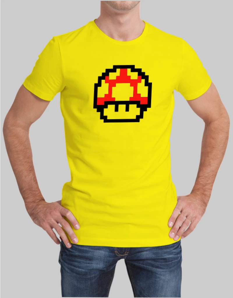Super Mario Mushroom T-shirt - WHITE