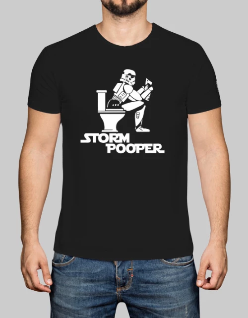 Storm Pooper t-shirt - BLACK