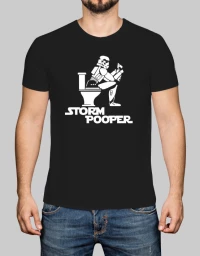Storm Pooper t-shirt - BLACK