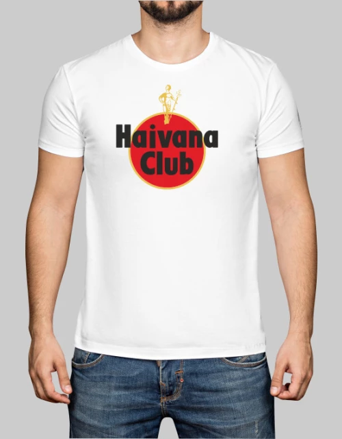 Haivana Club t-shirt - WHITE