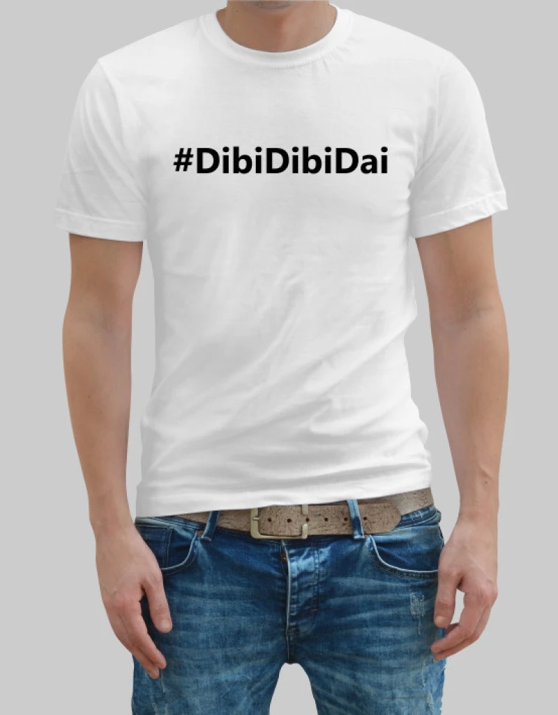 dibidibidai t-shirt - WHITE