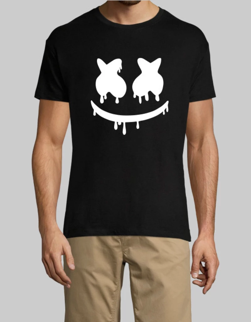 Marshmello dj t-shirt - LEMON
