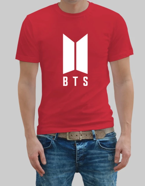 BTS T-shirt - RED