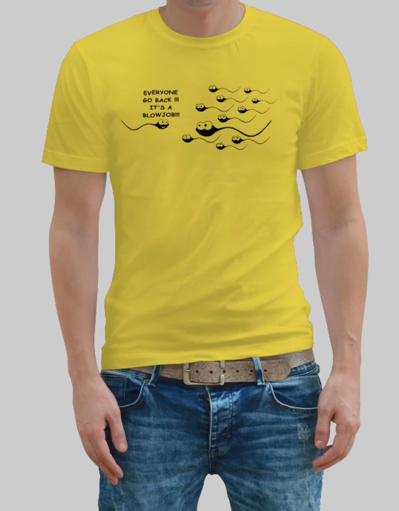 Sperm t-shirt - WHITE