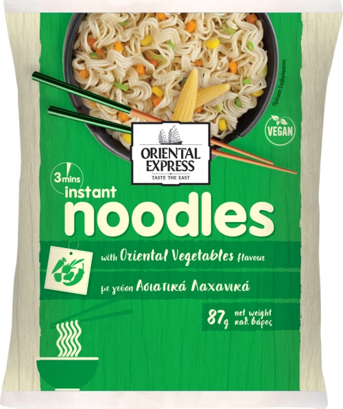 Oriental Express Noodles Λαχανικών 87gr