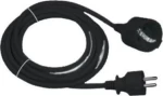 Telco KF-BY3-01P 3m 3x1.5mm² Μαύρο