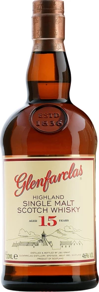 Glenfarclas 15 Years Old Ουίσκι 700ml