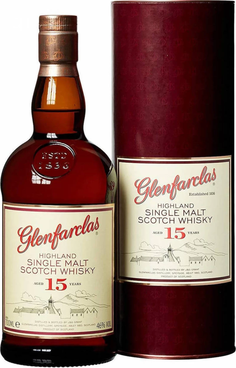 Glenfarclas 15 Years Old Ουίσκι 700ml