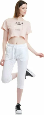BodyTalk Παντελόνι Γυναικείας Φόρμας Λευκό 1211-900109