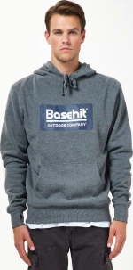 Basehit Ανδρική Μπλούζα D.Grey Ml (202.Bm20.10)