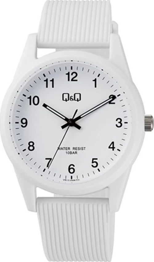 Q&Q White Rubber Strap Vs12J006Y