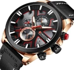 Ανδρικό Ρολόι Curren 8346 με Xρονογράφους Black