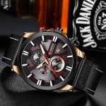 Ανδρικό Ρολόι Curren 8346 με Xρονογράφους Black