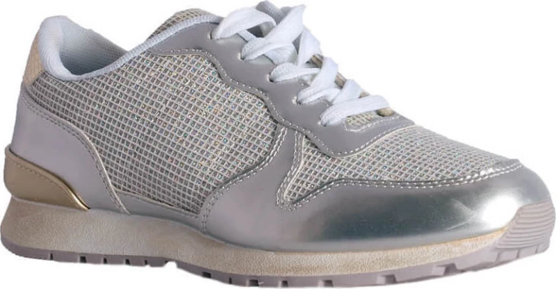 Γυναικεία sneakers ασημί Creeks 4037142