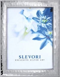 Slevori Κορνίζα Ασημένια 13x9cm