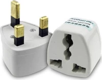 Powertech Μετατροπέας Uk Πρίζα Για Όλες Τις Πρίζες (Λευκό)