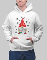 Baby it's COVID Outside Hoodie - WHITE