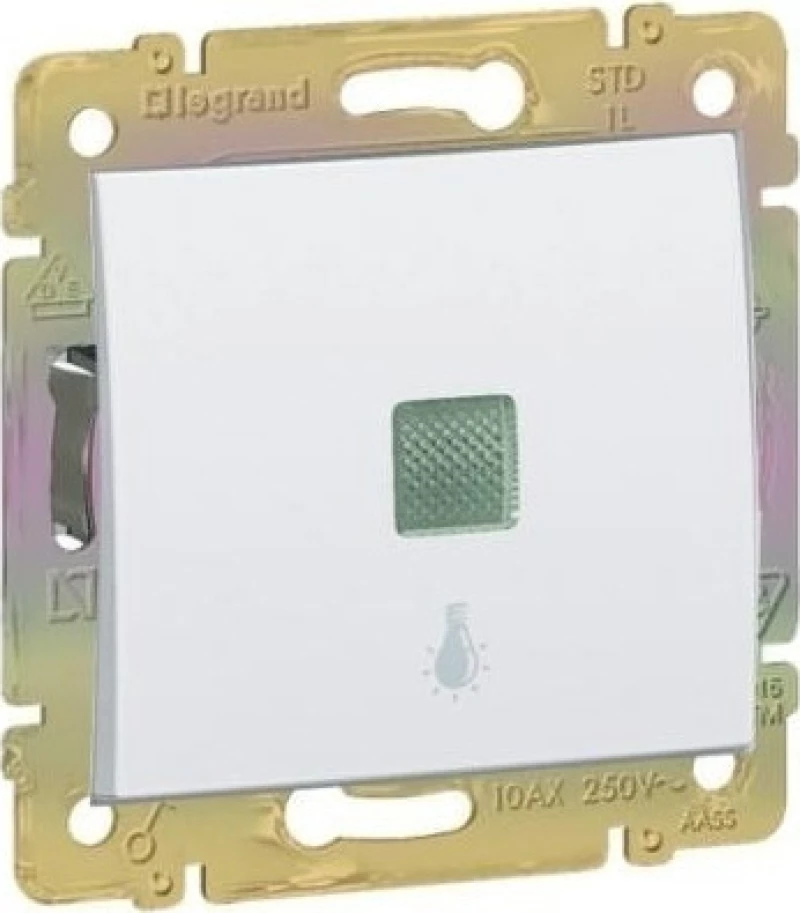 Legrand Valena Μονό Φωτεινό 774413 Λευκό