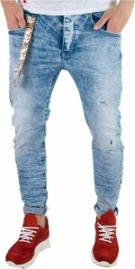 STEFAN Ανδρικό ελαστικό hyperflex skinny τζιν