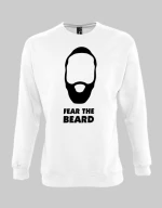 Fear the beard Sweatshirt - WHITE