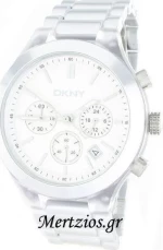 DKNY Chronograph Silver Aluminium Bracelet NY8262