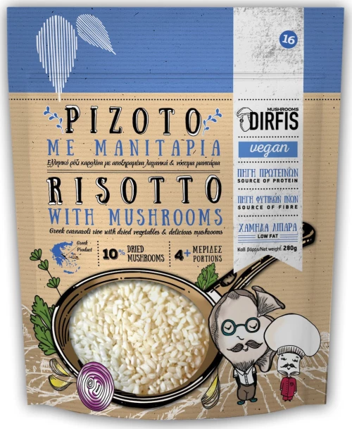 Μανιτάρια Δίρφυς Ριζότο Μανιτάρια 280gr