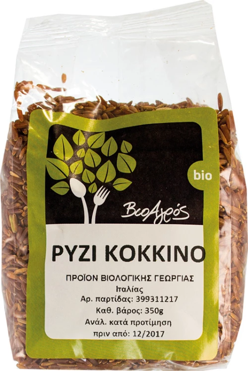 Βιο Αγρός Ρύζι Κόκκινο 350gr