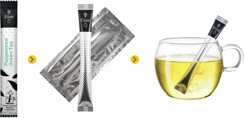 Elixir Peppermint Green Tea 10 Φακελάκια