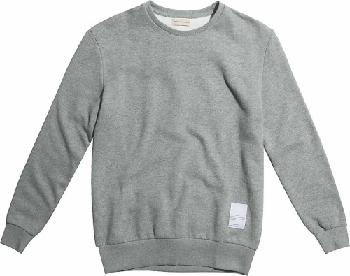 Logomania Crew Neck Sweatshirt Melange Grey