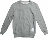 Logomania Crew Neck Sweatshirt Melange Grey