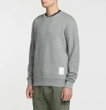 Logomania Crew Neck Sweatshirt Melange Grey