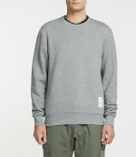 Logomania Crew Neck Sweatshirt Melange Grey