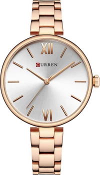 Curren 9017 Rose Gold White