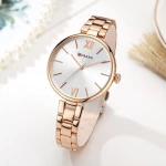 Curren 9017 Rose Gold White