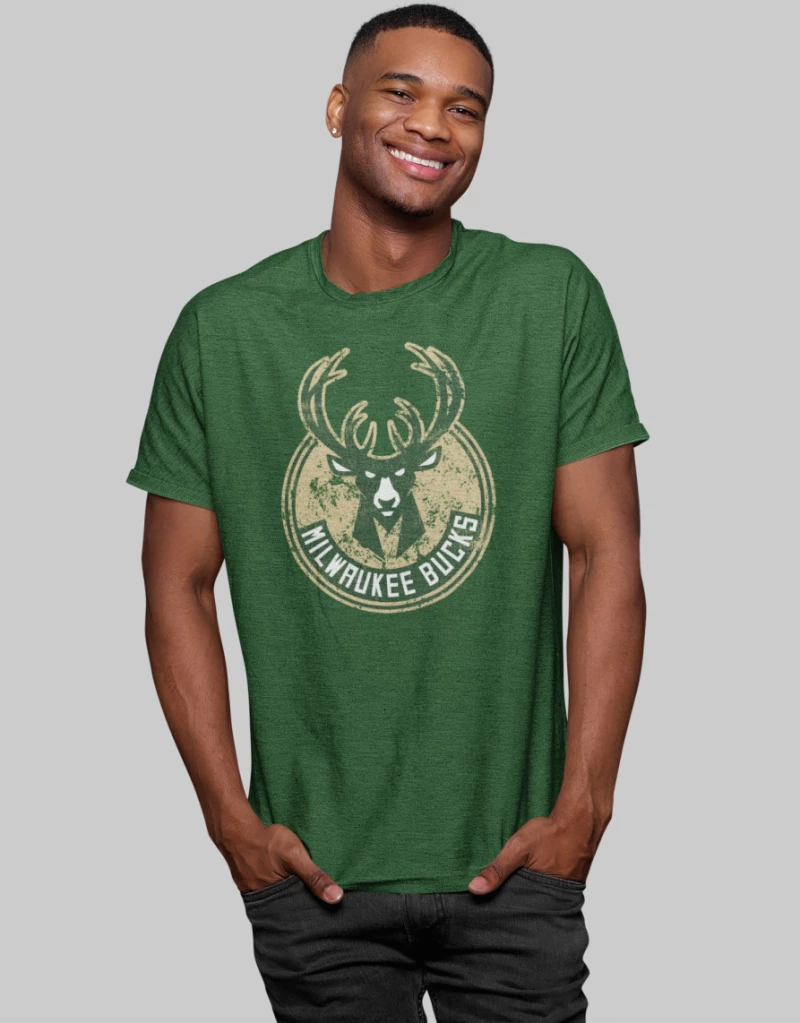 Milwaukee Bucks T-Shirt (Replica) - WHITE