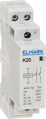 ΡΕΛΕ ΡΑΓΑΣ К20 100А 230V 2NO