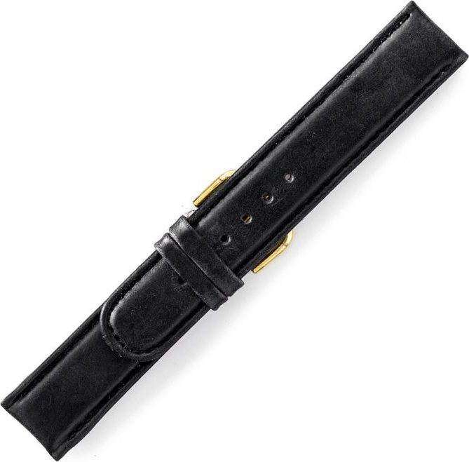 ΛΟΥΡΑΚI ΔΕΡΜΑΤΙΝΟ ΜΑΥΡΟ 0190BK 16mm