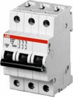 Abb Αυτόματη Ασφάλεια 6kA 63A 3P Καμπύλη K S203-K63 24851