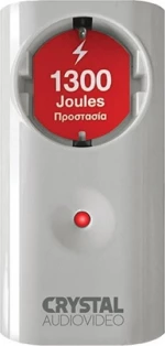 Μονόπριζο ασφαλείας Crystal Audio CPW-1 White