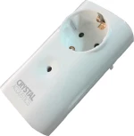 Μονόπριζο ασφαλείας Crystal Audio CPW-1 White