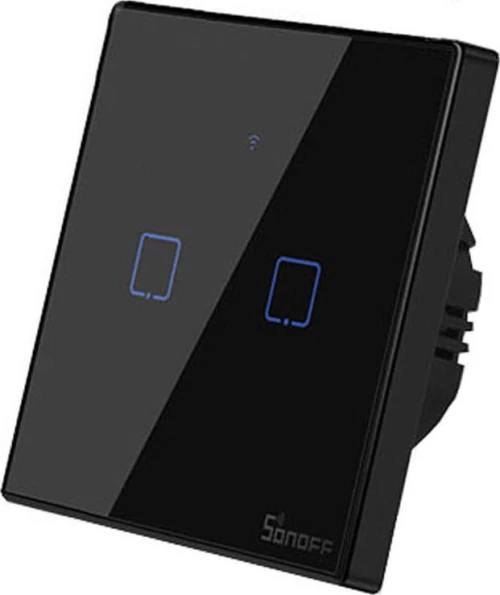 Sonoff T3 TX 2 Gang Black