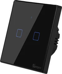 Sonoff T3 TX 2 Gang Black