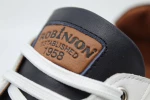 Robinson Ανδρικά Παπούτσια Sneakers 1576 Λευκό Δέρμα robinson 1576 leuko derma