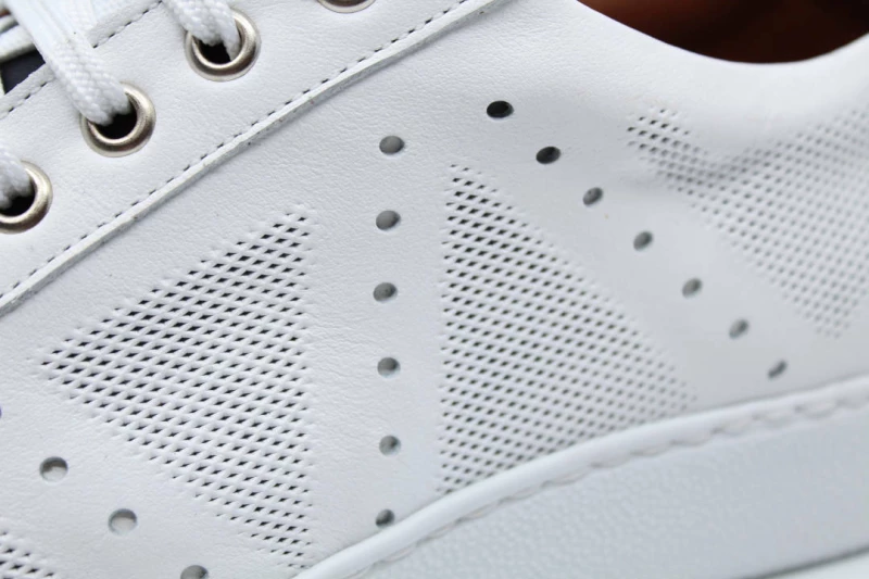 Robinson Ανδρικά Παπούτσια Sneakers 1576 Λευκό Δέρμα robinson 1576 leuko derma