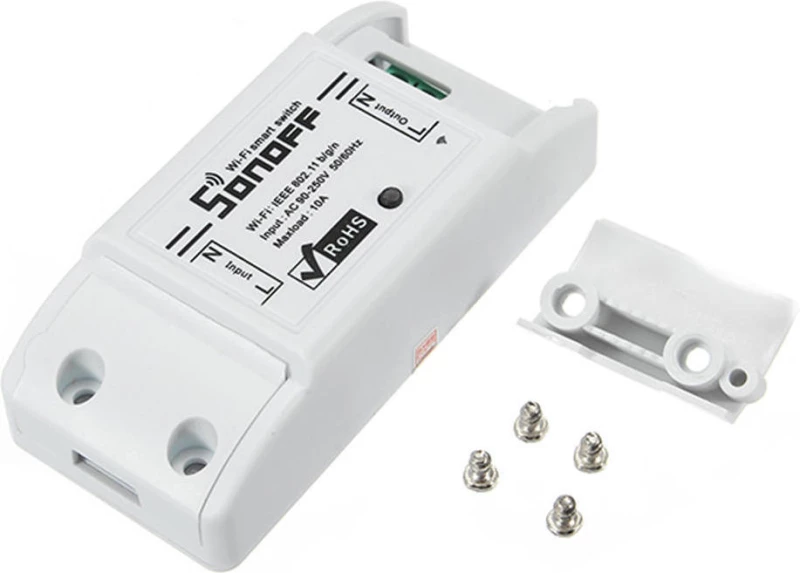 Sonoff Smart Ασύρματος Διακόπτης Basic, Wifi, 10A, Λευκό