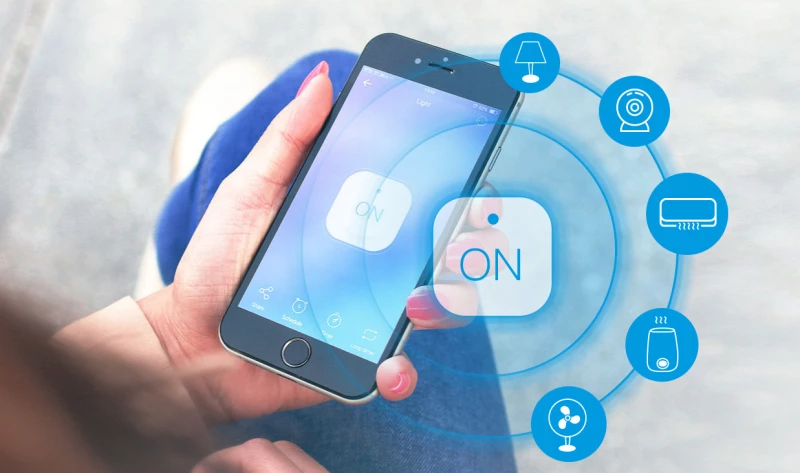 Sonoff Basic R2 Smart Ενδιάμεσος Διακόπτης Wi-Fi σε Λευκό Χρώμα