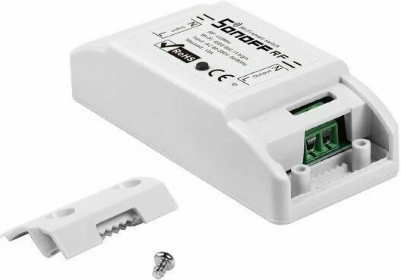 Sonoff Smart Διακόπτης Rf2 433Mhz, Wifi 2.4Ghz, Λευκό