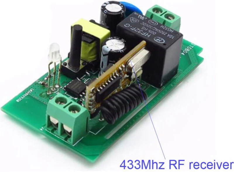 Sonoff Smart Διακόπτης Rf2 433Mhz, Wifi 2.4Ghz, Λευκό