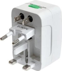 Universal travel adapter με surge protector
